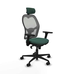 Jorquera Piqueras y Crespo 3D036N2 - Bureaustoel met hoofdsteun - Verstelbare hoogte - Groen
