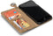 GranC - drukknopen wallet hoes - Geschikt voor iPhone SE (2022 / 2020) / 8 / 7 / 6(s) - taupe
