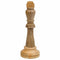 Decoratieve figuren Alexandra House Living Bruin Mangohout Schaakspel 15 x 40 x 15 cm