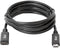 Club 3D CAC-1529 - USB Gen1 Type-C Extensie kabel - 5Gbps 60W (20V/3A) 4K60Hz - Zwart (2m)
