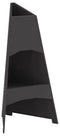 vidaXL - Vuurkorf - Piramide - Zwart - 50x45x95 - cm - Staal