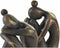 Bokstöd DKD Home Decor Koper 11 x 8 x 15,5 cm Vrouw Hars