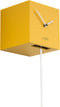 Fisura Wandklok Pendulum Geel