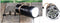 DGM Only's LED batterij handlamp - 1000 lumen - 4x 18650 batterijen - zwart (incl. 4 batterijen)