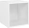 vidaXL - Tv-meubelen - 2 - st - 37x35x37 - cm - bewerkt - hout - wit