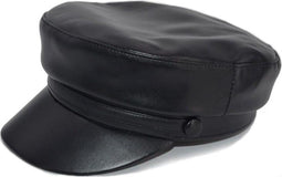 Monaco 1988 Sailor Cap Faux Leather Zwart One-Size