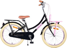 Volare Excellent Kinderfiets - Meisjes - 20 inch - Zwart - Twee handremmen