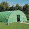 vidaXL - Tuinkas - met - stalen - frame - 48 - m² - 8x6x2,85 - m - groen