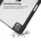 imoshion Tablet Hoes - Geschikt voor iPad Pro 12.9 (2022) / Pro 12.9 (2021) / Pro 12.9 (2020) / Pro 12.9 (2018) - Trifold Hardcase Bookcase - Zwart