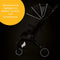 Osann Boogy2 - Buggy - Lichtgewicht Compact UPF 50+ Zonnekap Grijs