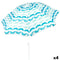 Strandparasol Aktive Zilverkleurig 200 x 200 x 200 cm (4 Stuks)