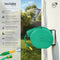 tectake® Wandslangbox - Tuinslanghaspel - 20 meter - 180° Draaibaar - Groen