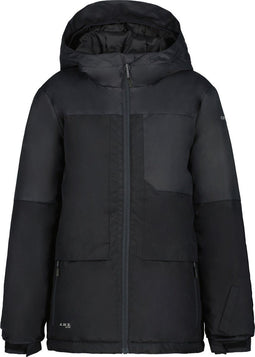 ICEPEAK LEITH JR - Jas - Waterafstotend - Zwart