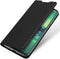 Dux Ducis Skin Pro Series Motorola Moto G8 Plus Flip Hoesje Zwart