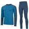 Dare2b Heren thermische basislaag set Moonlite Denim / Kingfish blauw - M