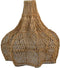 HSM Collection-Hanglamp Star-50x47x47-Naturel-Rotan