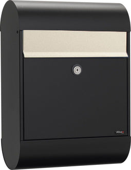 Allux 6000 - Wandbrievenbus - Zwart/Zilver