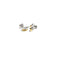 Boccia Titanium 0552.03 - Oorknoppen - Bicolor - 4.5 mm