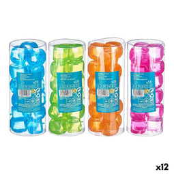 Herbruikbare koelblokjes Leknes TK22008 Blauw Groen Oranje Roze Polyethyleen Gedistilleerd water...