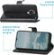 iMoshion Hoesje Geschikt voor Nokia G10 / G20 Hoesje Met Pasjeshouder - iMoshion Luxe Bookcase - Zwart