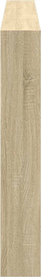 vidaXL - Hoofdbordkast - met - LED-verlichting - 200x17x102 - cm - sonoma - eiken
