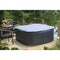 SUN SPA Gelamineerde vierkante opblaasbare spa 4 personen - 1,57 x 0,67 m