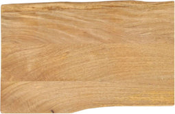 vidaXL - Tafelblad - met - natuurlijke - rand - 60x40x3,8 - cm - massief - mangohout