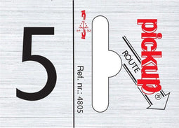 Pickup Route alulook 25x44 mm - cijfer 5