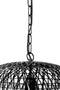 Light & Living Alwina Hanglamp - Zwart - Ø40x35cm