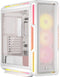 Corsair 5000T (2025) - PC-behuizing - 3 LX120 RGB-ventilatoren - Wit