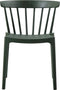 WOOOD Bliss Eetkamerstoel Tuinstoel - Kunststof - Army Groen - 75x52x53
