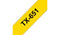 Labeltape Brother P-touch TX-651 24mm zwart op geel - 10 stuks