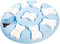 Nina Ottosson Puppy Smart - Interactief hondenspel - Probleemoplossend vermogen - Baby Blauw (1 stuk)