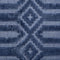 ADATEPE - Laagpolig vloerkleed - Blauw - 80 x 150 cm - Viscose
