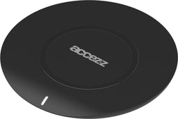 Accezz Draadloze Oplader - 10 Watt - Wireless Charger Geschikt voor alle toestellen die draadloos opladen ondersteunen - Zwart