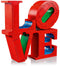 LEGO Art LOVE - Woonaccessoire Bouwpakket voor Volwassenen - Creatief project met 791 stenen