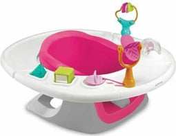 SUMMER INFANT 4in1 baby-superseat-verhoger, activiteiten, afneembaar dienblad, verstelbare stoelversteller, roze
