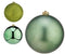 Set kerstballen 15 x 16 x 15 cm Groen Plastic (4 Stuks)