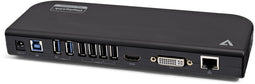 V7 UDDS2 - USB Hub - 4x USB 2.0 type-A 2x USB 3.2 (Gen1 5Gb/s) - Zwart