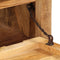 vidaXL - Schoenenkast - 86x35x55 - cm - massief - mangohout
