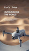 LUXWALLET EvoFly² Dodge - Drone - 45Km/h - 4K GPS - Obstakel Ontwijken - Gimbal 3-as Camera - Grijs