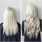 Clip-In Paardenstaartverlenging | 55CM - Kleur #60 - Makkelijke Installatie - Voegt Lengte & Volume Toe