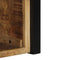 vidaXL - Nachtkastje - 40x35x40 - cm - massief - ruw - mangohout