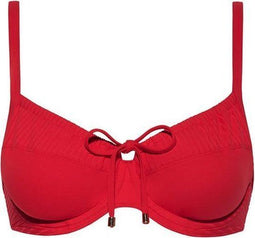 CYELL - Dames Bikinitop - Niet voorgevormd met Beugel - Rood