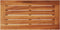 vidaXL Tuinbijzettafel met houten blad 58x27,5x55 cm poly rattan zwart