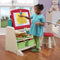 Step2 Flip & Doodle Easel Bureau - 2-in-1 kinderbureau en schildersezel - Beige rood
