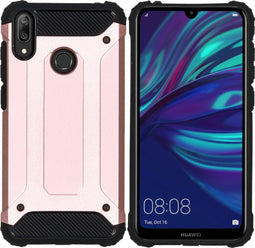 iMoshion Hoesje Geschikt voor Huawei Y7 (2019) Hoesje - iMoshion Rugged Xtreme Backcover - Rosé