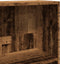 vidaXL - Boekenkast - 40x24x176 - cm - bewerkt - hout - oud - houtkleurig