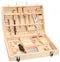 Houten Gereedschapskist, 16dlg..