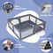 Coast Speelbox Playpen - Extra grote speelruimte 206x185,5x68cm - Donkergrijs